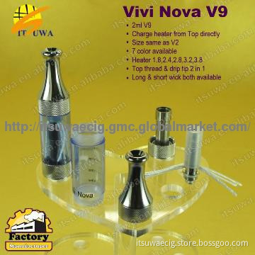 Hot selling ego e cigarette ego-t vivi nova mini v9